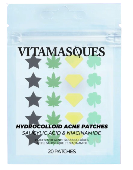 Vitamasques  Hydrocolloid Acne Patches Salicylic & Niacinamide